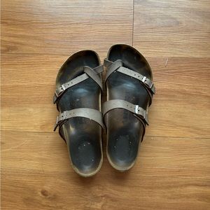 Worn Birkenstocks